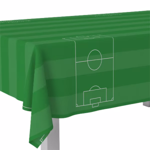 Парти покривка Футбол, 120 х 180 см, зелена
