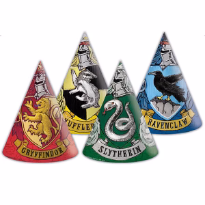 Парти шапки Harry Potter Hogwarts Houses, 6бр.