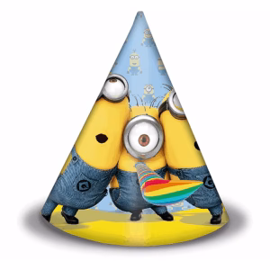 Парти шапки Minions, 6 броя