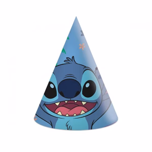 Парти шапки Stitch & Angel, 6 броя