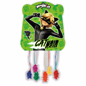 Пинята за парти Котарака Cat Noir, 28 х 33 см