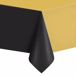 Покривка черно и златно, 137x274 cm