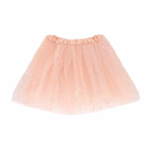 Пола от тюл с блясък и пайети, 30 см, микс