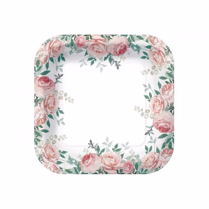 Чинии PAW Gorgeous Roses, 23 cm, 10 броя