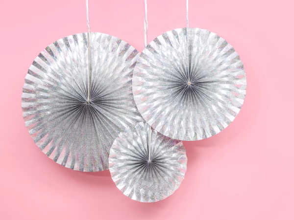 Декоративни розетки Холограмни, ветрило, 3 броя – Изображение 5