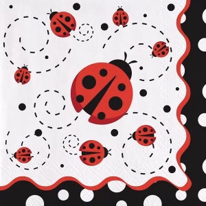 Салфетки LADYBUG FANCY, 33см, 20 броя