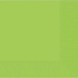 Салфетки Киви, зелени, 33х 33 cm, 20 броя