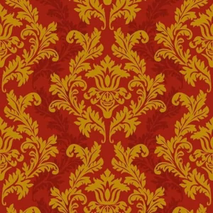 Хартиени салфетки Maki, Red and Gold, 20 бр.