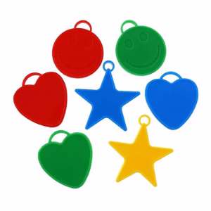 Тежести за балони с форми, 5 броя