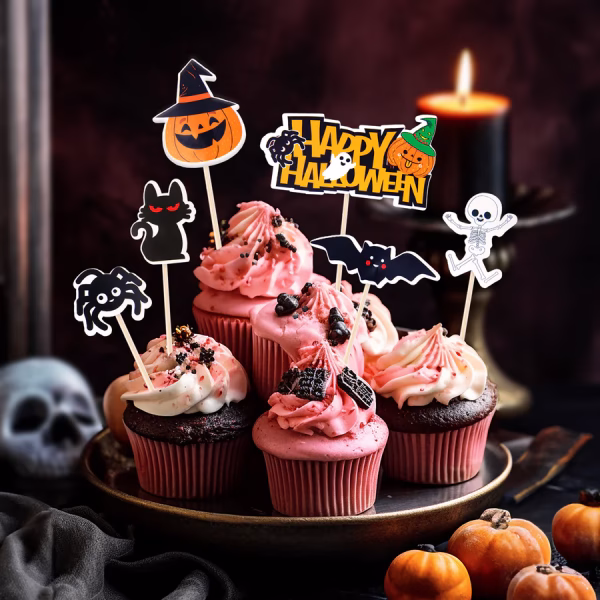 Комплект топери Happy Halloween, 6 бр. – Изображение 2
