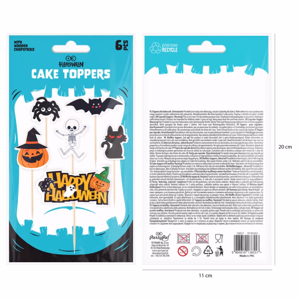Комплект топери Happy Halloween, 6 бр. – Изображение 3