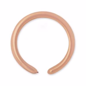 Моделиращи балони Gemar D4, ф5 cm, мъгливорозови, 100 броя