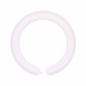 Моделиращи балони Gemar D4, ф5 cm, прозрачни, пастел, 100 броя