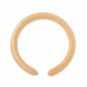 Моделиращи балони Gemar D4, ф5 cm, телесен, 100 броя