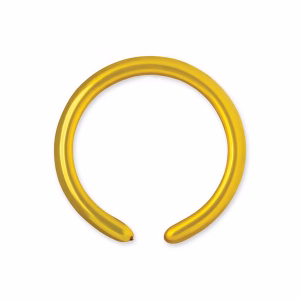 Моделиращи балони Gemar DМ4, ф5 cm, златен металик, 100 броя