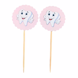 Комплект топери Моето първо зъбче, момиче, 10 броя