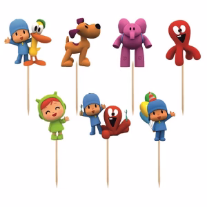 Комплект топери CoComelon, КоКомелон, 7 броя