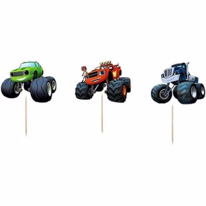 Комплект топери Blaze, Пламъчко и машините