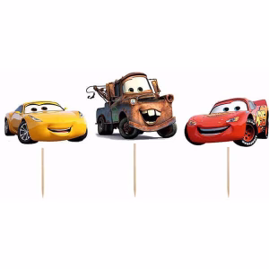 Комплект топери Cars, Колите, 6 броя