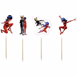 Комплект топери Ladybug, Калинката, 8 броя