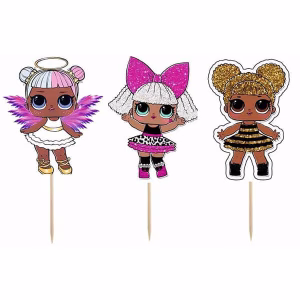 Комплект топери Lol Surprise, 6 броя, за момиче