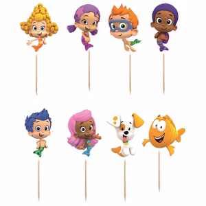 Комплект топери Рибки Гупи, 8 броя