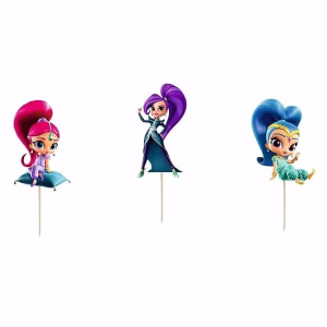 Комплект топери Shimmer and Shine, 6 броя
