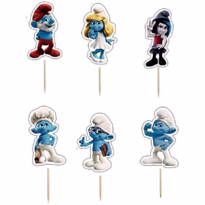 Комплект топери Smerfy, 6 броя