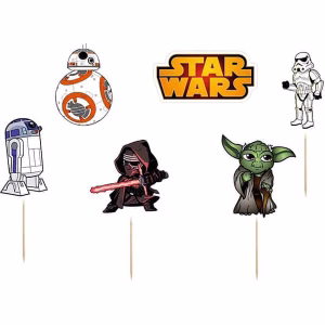 Комплект топери Star Wars, 6 броя