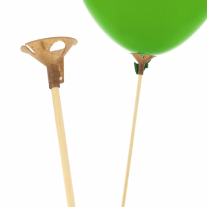 Пръчки за балони с държачи ЕКО, 10 броя, пакет