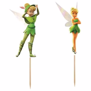 Топери за кексчета и мъфини Disney Fairies - Камбанка, 6 броя