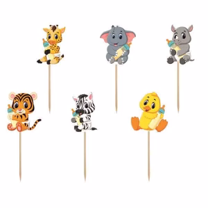 Топери Baby Animal, 6 броя в комплект